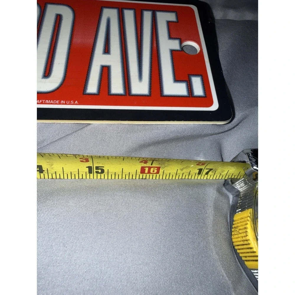 vintage 2001 NASCAR garage wall‎ sign produced by WinCraft